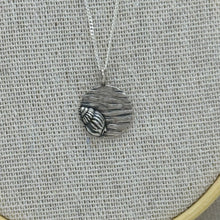 Load image into Gallery viewer, Silver Strandline Pendant - Dog Whelk Sterling Silver Coin Pendant
